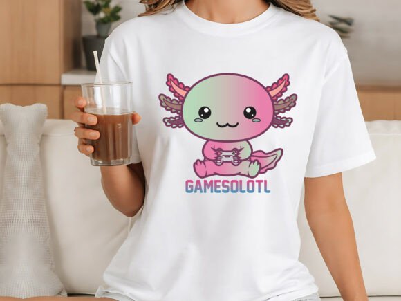 Gamesolotl Gamer Axolotl Design: A Creative Asset for Modern Projects