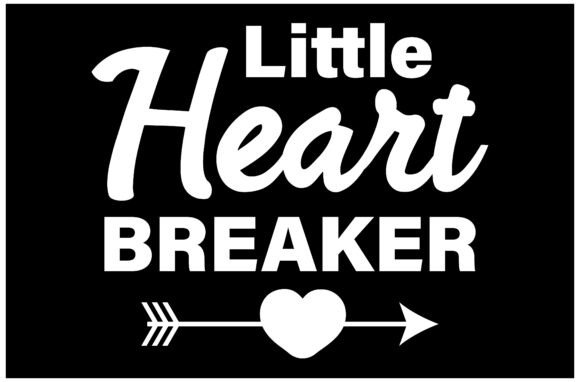 Little Heart Breaker SVG Design for Creative Projects