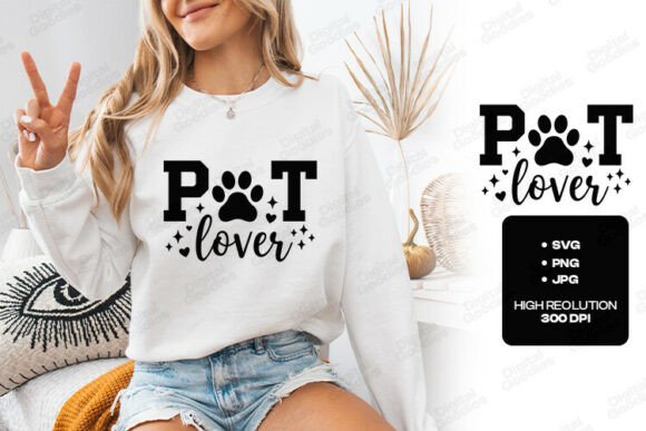 Pet Lover SVG PNG Design: Craft Heartwarming Visuals
