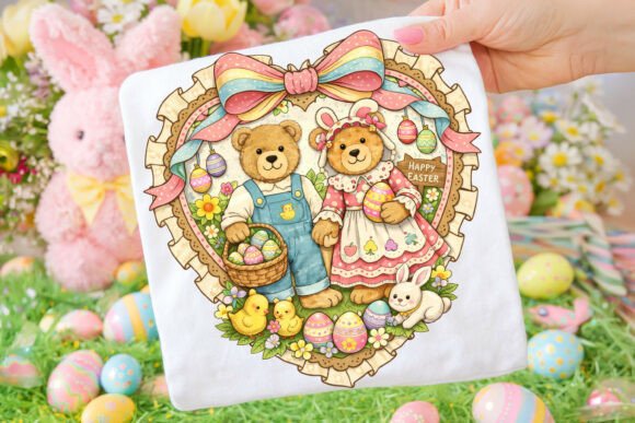 Vintage Beer Easter Design PNG File